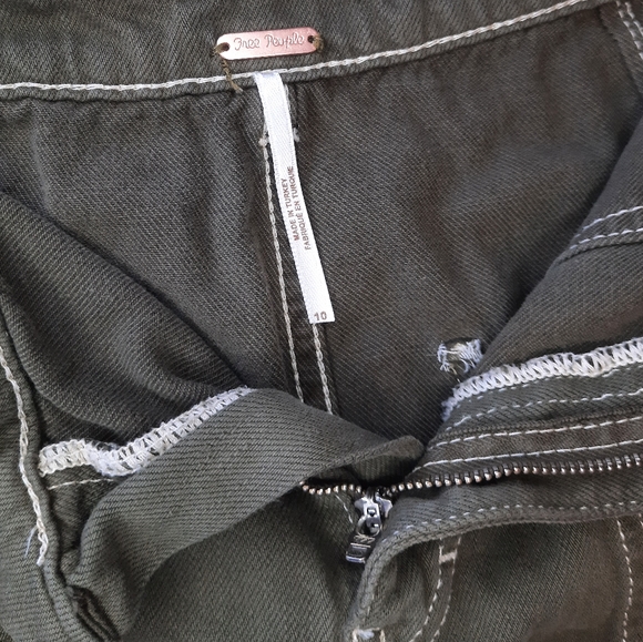 Free People Cargo Mini Skirt - Picture 4 of 7